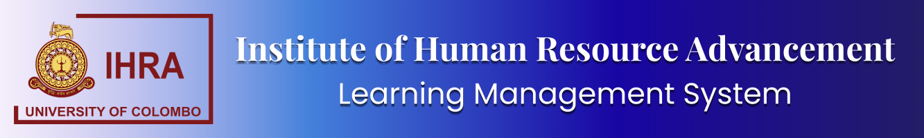 Institute of Human Resource Advancement, University of Colombo
